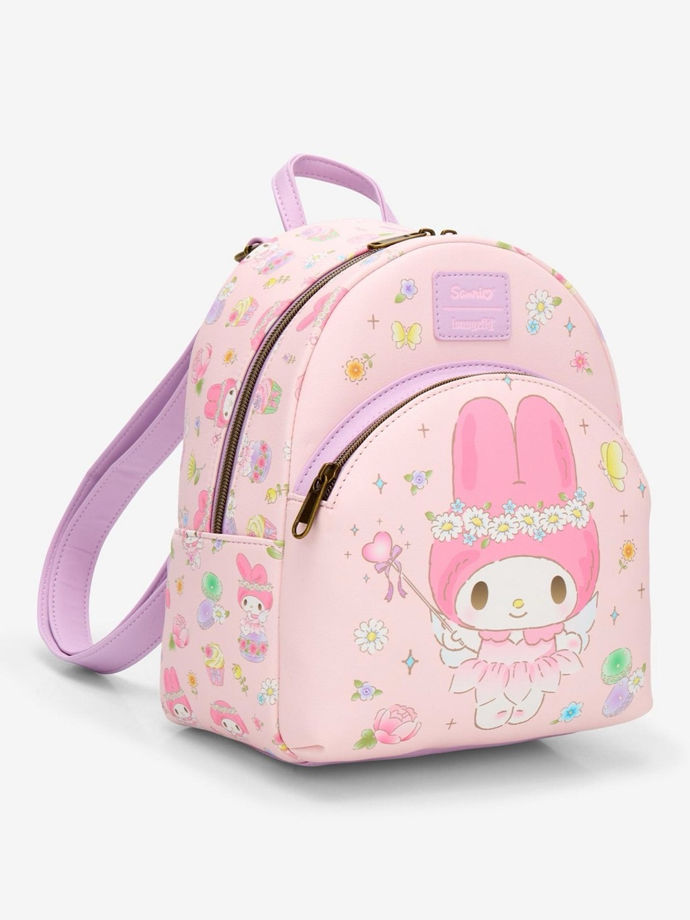 Sanrio My Melody Pastel Pink & Lavender Kids Mini Backpack
